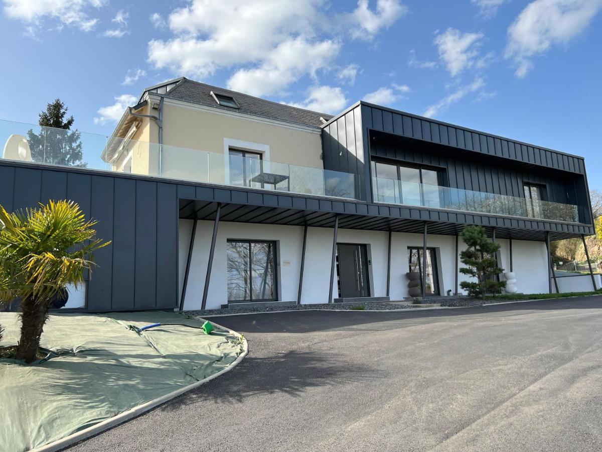 Chambre Privatisee L'Ermitage Vue Sur La Mayenne Шато-Гонтье Экстерьер фото